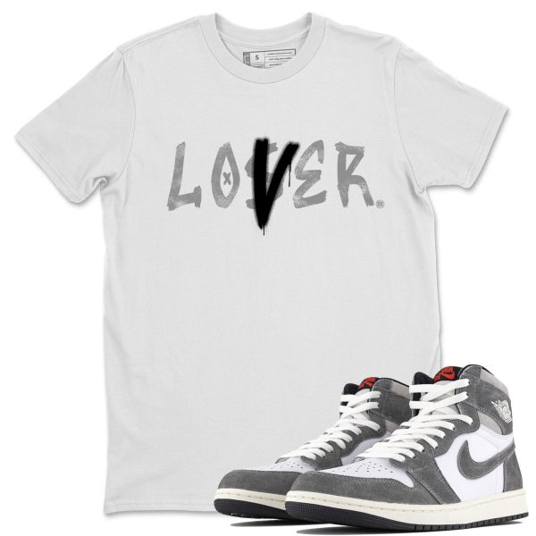 Loser Lover Sneaker Tee - Casual Unisex Cotton Sneaker T-Shirt To Match 1s Washed Heritage Jezsport.com