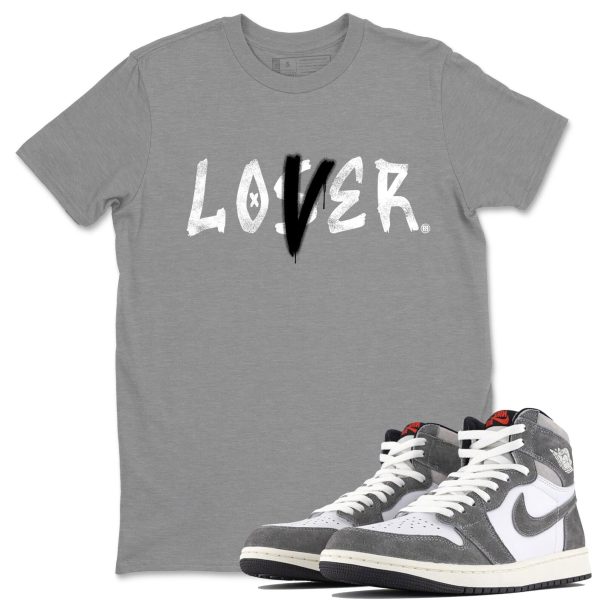 Loser Lover Sneaker Tee - Casual Unisex Cotton Sneaker T-Shirt To Match 1s Washed Heritage Jezsport.com