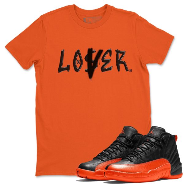 Loser Lover Sneaker Tee - Casual Unisex Cotton Sneaker T-Shirt To Match 12s Brilliant Orange Jezsport.com