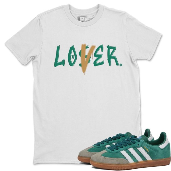 Loser Lover Sneaker Tee - Casual Unisex Cotton Sneaker T-Shirt To Match Collegiate Green Gum Jezsport.com