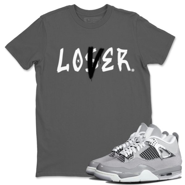 Loser Lover Sneaker Tee - Casual Unisex Cotton Sneaker T-Shirt To Match AJ4 Frozen Moments Jezsport.com