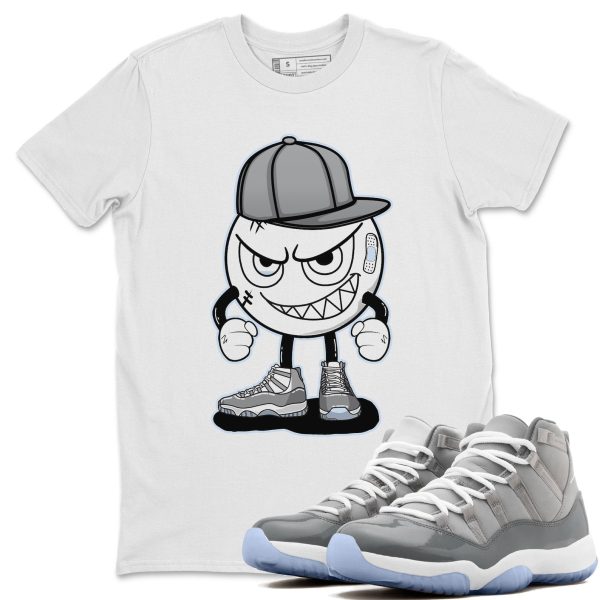 Mischief Unisex Short Sleeve Sneaker Tee - Shirt To Match 11s Retro Cool Grey Jezsport.com