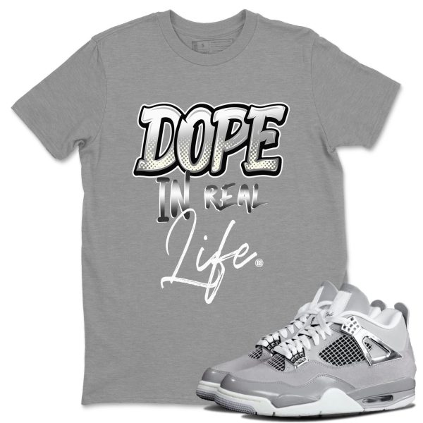 Dope In Real Life Sneaker T-Shirt Clothing - Shirt To Match 4s Retro Frozen Moments Jezsport.com