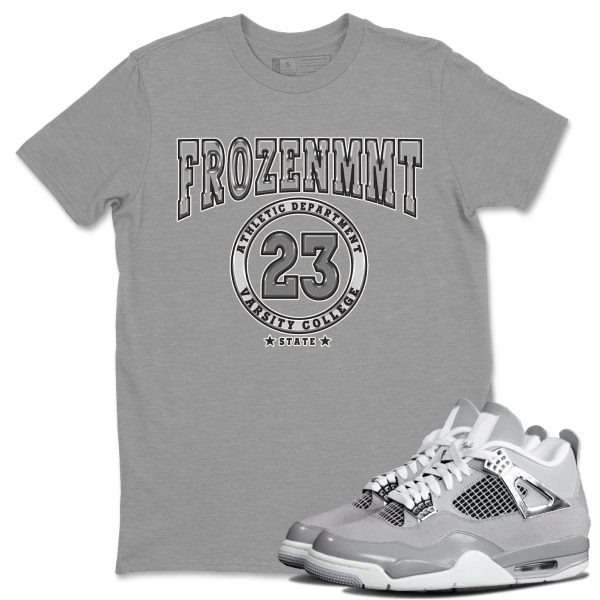 Varsity Sneaker T-Shirt Clothing - Shirt To Match 4s Retro Frozen Moments Jezsport.com