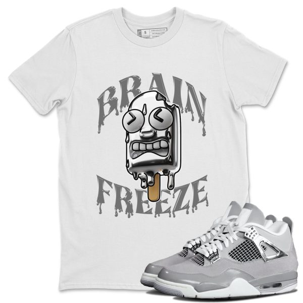 Brain Freeze Sneaker T-Shirt Clothing - Shirt To Match 4s Retro Frozen Moments Jezsport.com