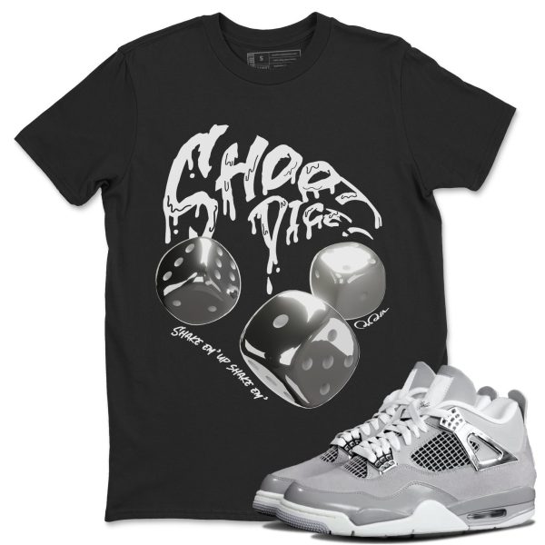 Shoot Dice Sneaker T-Shirt Clothing - Shirt To Match 4s Retro Frozen Moments Jezsport.com