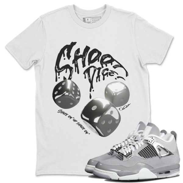 Shoot Dice Sneaker T-Shirt Clothing - Shirt To Match 4s Retro Frozen Moments Jezsport.com