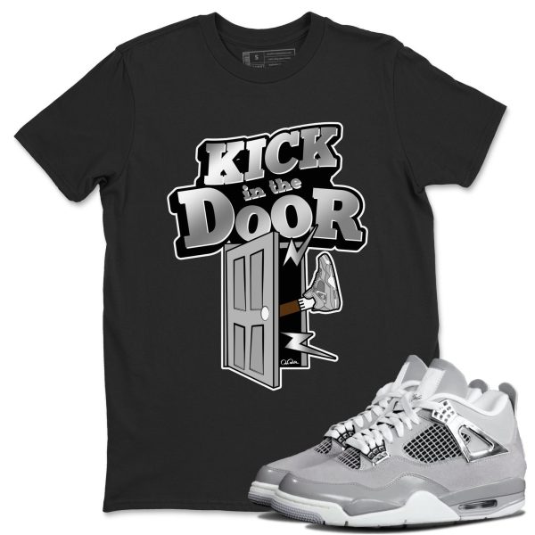 Kick In The Door Sneaker T-Shirt Clothing - Shirt To Match 4s Retro Frozen Moments Jezsport.com