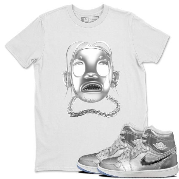 Goosebumps Boy Sneaker Tee - Casual Unisex Cotton Sneaker T-Shirt To Match 1s Gift Giving AJ1 Silver Jezsport.com