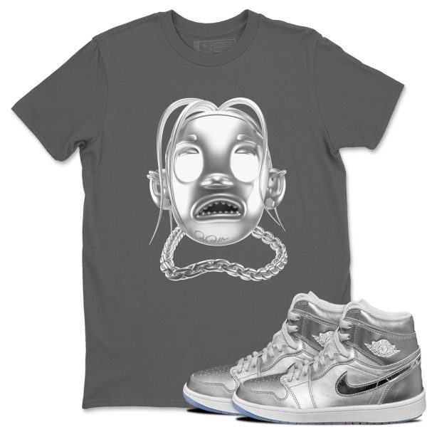 Goosebumps Boy Sneaker Tee - Casual Unisex Cotton Sneaker T-Shirt To Match 1s Gift Giving AJ1 Silver Jezsport.com