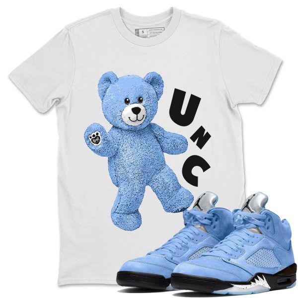 Hello Bear Sneaker Tee - Casual Unisex Cotton Sneaker T-Shirt To Match 5s Retro UNC Jezsport.com