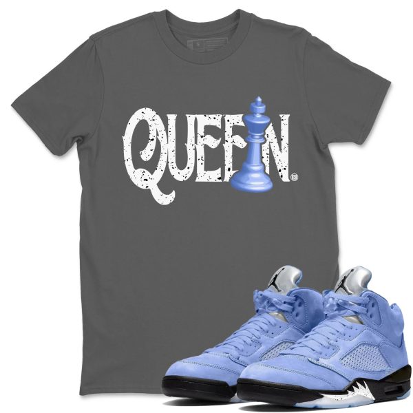 Chess Queen Sneaker Tee - Casual Unisex Cotton Sneaker T-Shirt To Match 5s Retro UNC Jezsport.com