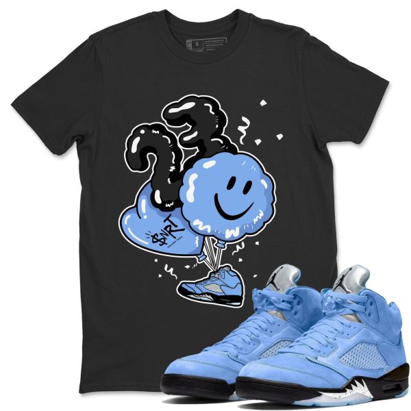 Balloon Sneaker Tee - Casual Unisex Cotton Sneaker T-Shirt To Match 5s Retro UNC Jezsport.com