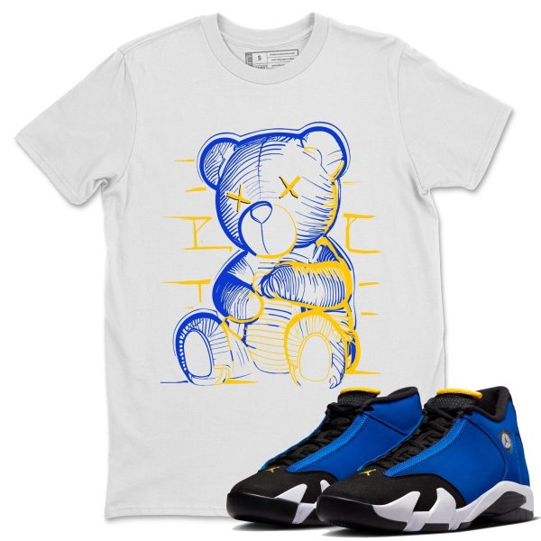 Neon Bear Unisex Crew Neck Sneaker Matching Tee Shirt To Match Laney 14s Unisex Sneaker Tee Jezsport.com