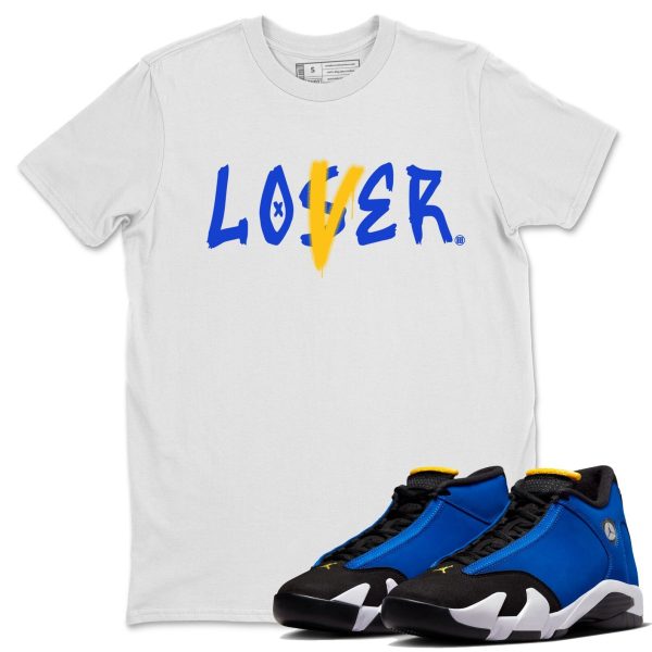 Loser Lover Unisex Crew Neck Sneaker Matching Tee Shirt To Match Laney 14s Unisex Sneaker Tee Jezsport.com