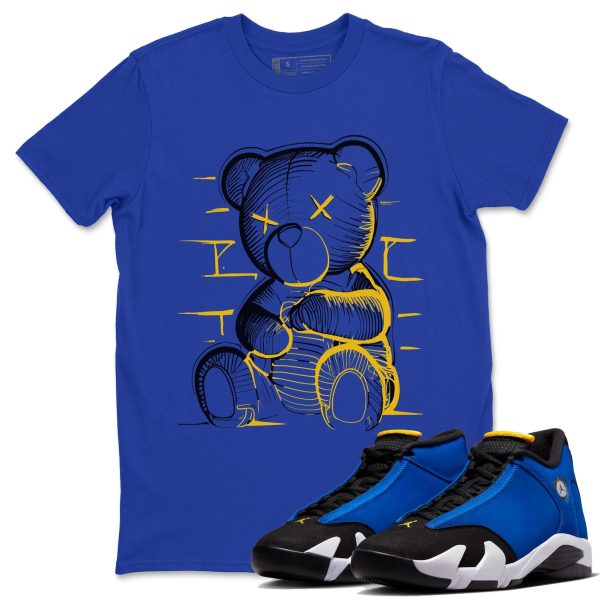 Neon Bear Unisex Crew Neck Sneaker Matching Tee Shirt To Match Laney 14s Unisex Sneaker Tee Jezsport.com