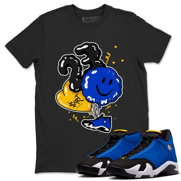 Balloon Unisex Crew Neck Sneaker Matching Tee Shirt To Match Laney 14s Unisex Sneaker Tee Jezsport.com