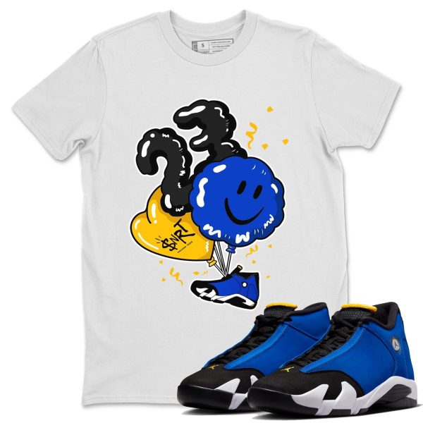 Balloon Unisex Crew Neck Sneaker Matching Tee Shirt To Match Laney 14s Unisex Sneaker Tee Jezsport.com