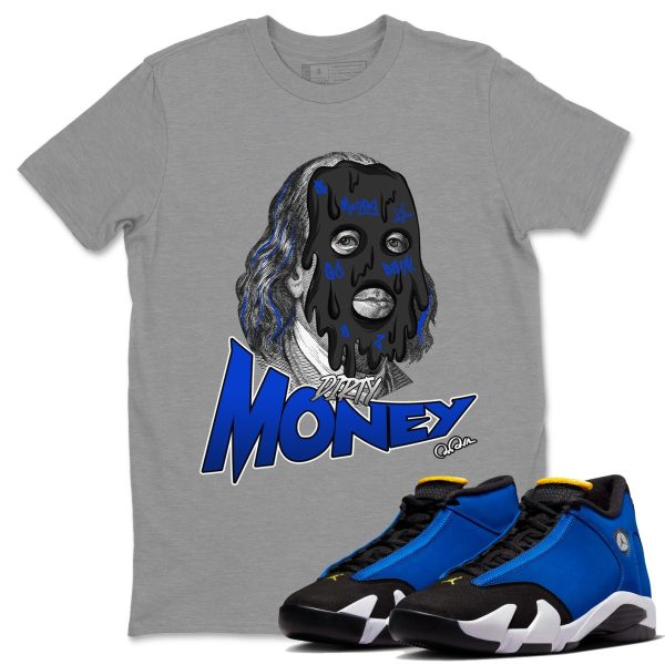 Dirty Money Unisex Crew Neck Sneaker Matching Tee Shirt To Match Laney 14s Unisex Sneaker Tee Jezsport.com