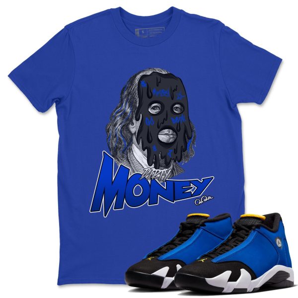 Dirty Money Unisex Crew Neck Sneaker Matching Tee Shirt To Match Laney 14s Unisex Sneaker Tee Jezsport.com