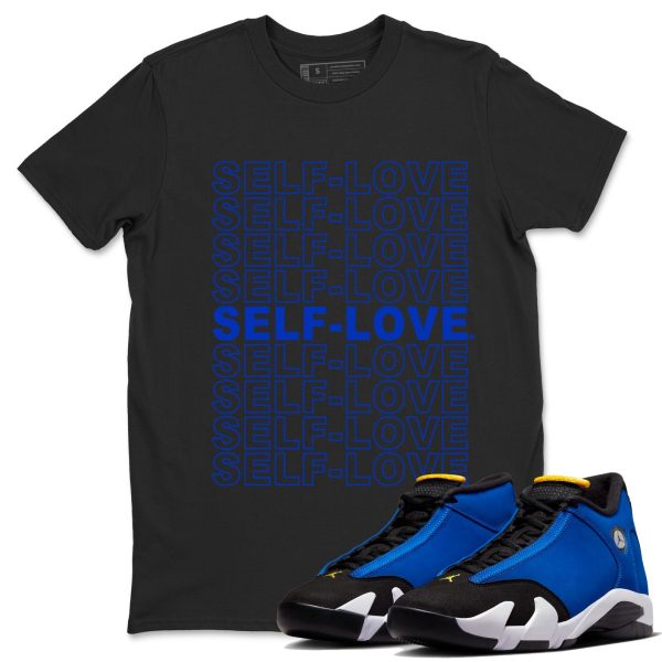 Self Love Unisex Crew Neck Sneaker Matching Tee Shirt To Match Laney 14s Unisex Sneaker Tee Jezsport.com