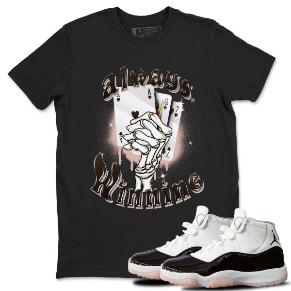 Always Winning Sneaker Tee - Casual Unisex Cotton Sneaker T-Shirt To Match 11s Neapolitan Jezsport.com