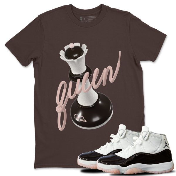 3D Queen Sneaker Tee - Casual Unisex Cotton Sneaker T-Shirt To Match 11s Neapolitan Jezsport.com