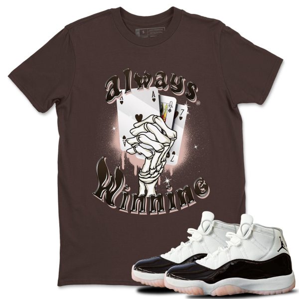 Always Winning Sneaker Tee - Casual Unisex Cotton Sneaker T-Shirt To Match 11s Neapolitan Jezsport.com