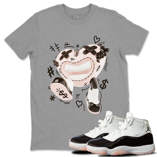 Walk In Love Sneaker Tee - Casual Unisex Cotton Sneaker T-Shirt To Match 11s Neapolitan Jezsport.com