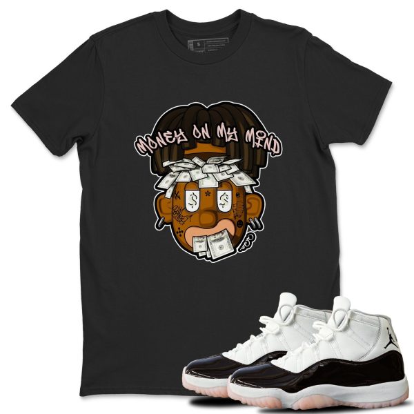 Money On My Mind Sneaker Tee - Casual Unisex Cotton Sneaker T-Shirt To Match 11s Neapolitan Jezsport.com