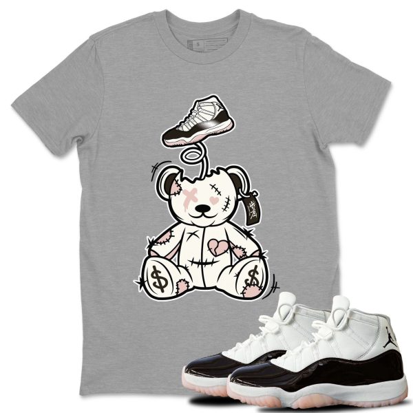 Surprise Teddy Bear Sneaker Tee - Casual Unisex Cotton Sneaker T-Shirt To Match 11s Neapolitan Jezsport.com