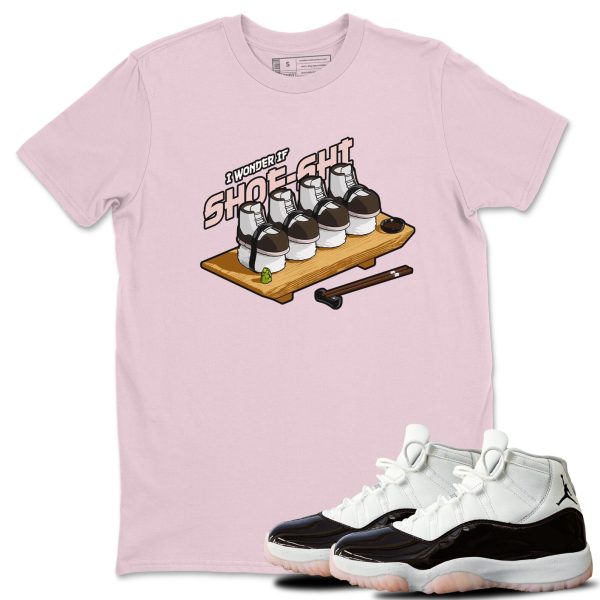 Shoe Sneaker Tee - Casual Unisex Cotton Sneaker T-Shirt To Match 11s Retro Neapolitan Jezsport.com