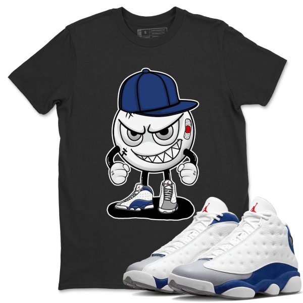 Mischief Sneaker Tee - Casual Unisex Cotton Sneaker T-Shirt To Match 13s French Blue Jezsport.com