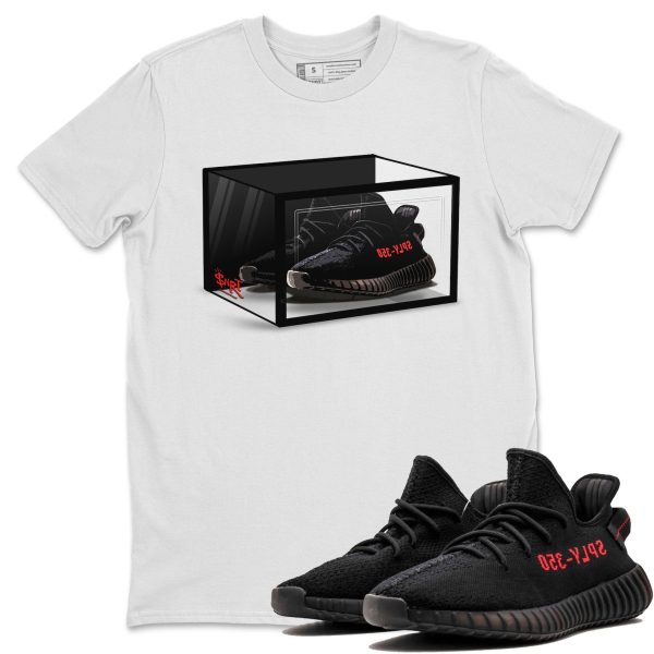 Shoe Box Unisex Crew Neck Sneaker Matching Tee Shirt To Match Yeezys 350 Bred Jezsport.com