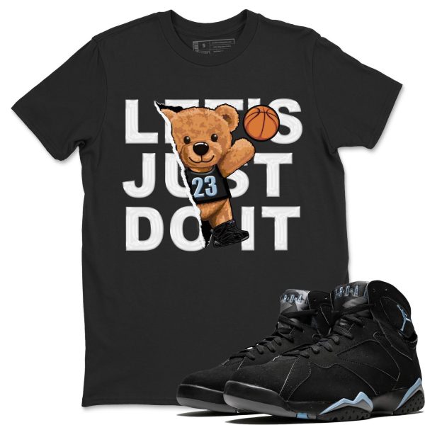 Rip Out Bear Sneaker Tee - Casual Unisex Cotton Sneaker T-Shirt To Match 7s Chambray Jezsport.com