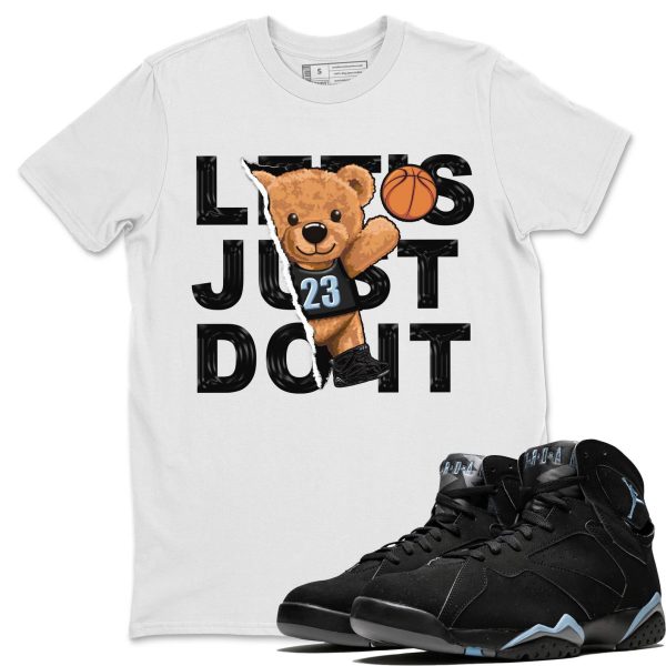 Rip Out Bear Sneaker Tee - Casual Unisex Cotton Sneaker T-Shirt To Match 7s Chambray Jezsport.com