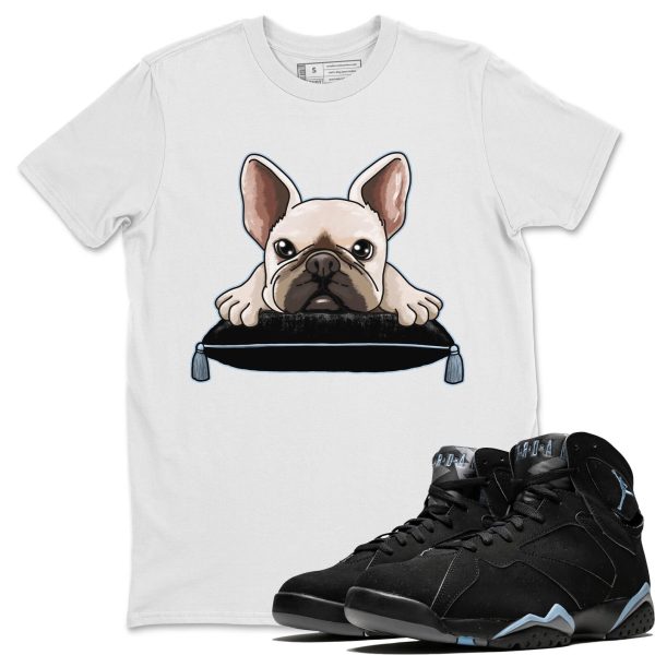 French Bulldog Sneaker Tee - Casual Unisex Cotton Sneaker T-Shirt To Match 7s Chambray Jezsport.com