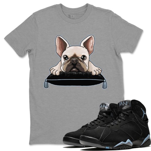 French Bulldog Sneaker Tee - Casual Unisex Cotton Sneaker T-Shirt To Match 7s Chambray Jezsport.com