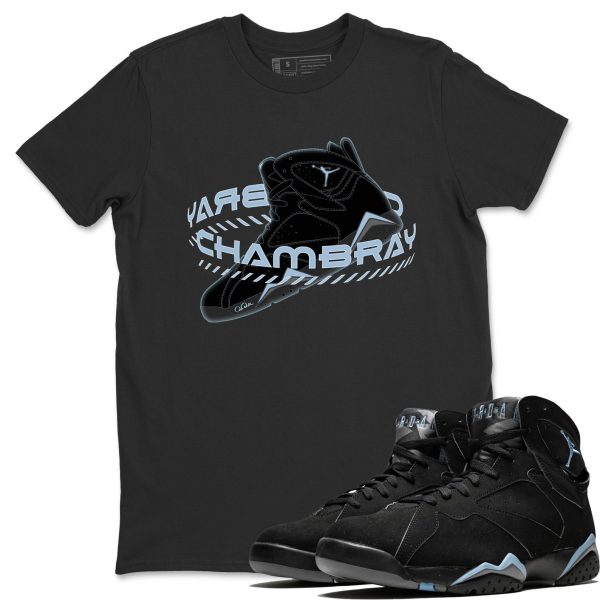 Warping Space Sneaker Tee - Casual Unisex Cotton Sneaker T-Shirt To Match 7s Chambray Jezsport.com