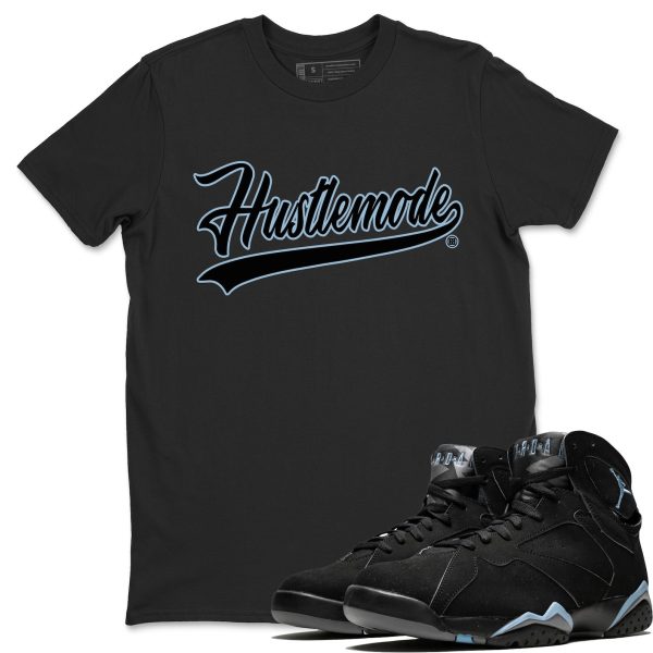 Hustle Mode Sneaker Tee - Casual Unisex Cotton Sneaker T-Shirt To Match 7s Chambray Jezsport.com