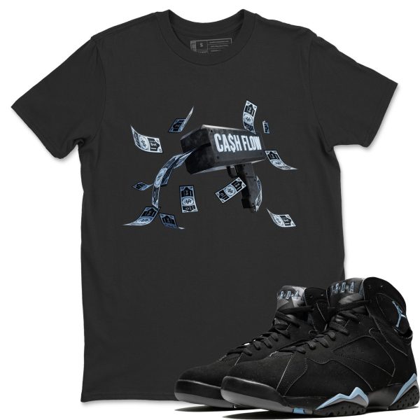 Cash Flow Sneaker Tee - Casual Unisex Cotton Sneaker T-Shirt To Match 7s Chambray Jezsport.com