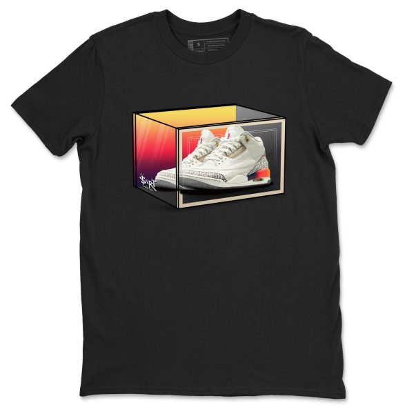 Shoe Box Sneaker Tee - Casual Unisex Cotton Sneaker Matching T-Shirt To Match 3s X J Balvin Jezsport.com