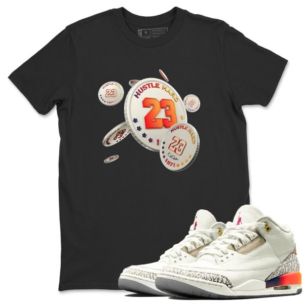 Coin Drop Sneaker Tee - Casual Unisex Cotton Sneaker Matching T-Shirt To Match 3s X J Balvin Jezsport.com