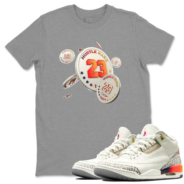 Coin Drop Sneaker Tee - Casual Unisex Cotton Sneaker Matching T-Shirt To Match 3s X J Balvin Jezsport.com