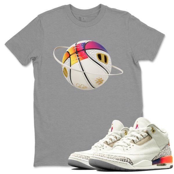 Basketball Planet Sneaker Tee - Casual Unisex Cotton Sneaker Matching T-Shirt To Match 3s X J Balvin Jezsport.com