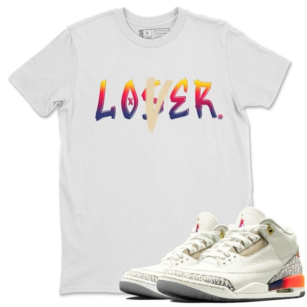 Loser Lover Sneaker Tee - Casual Unisex Cotton Sneaker Matching T-Shirt To Match 3s X J Balvin Jezsport.com