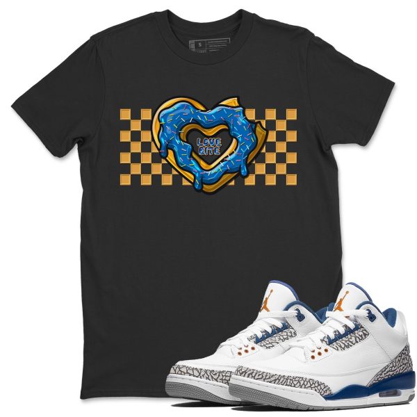 Love Bite Unisex Crew Neck Sneaker Matching Tee Shirt To Match AJ3 Wizards Jezsport.com