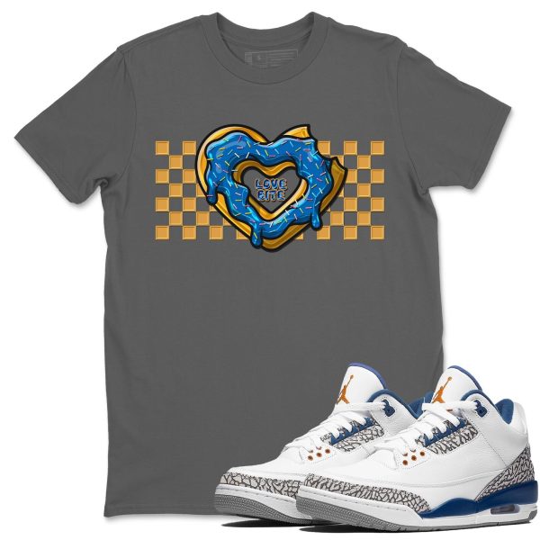 Love Bite Unisex Crew Neck Sneaker Matching Tee Shirt To Match AJ3 Wizards Jezsport.com