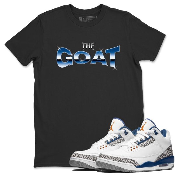 The Goat Unisex Crew Neck Sneaker Matching Tee Shirt To Match AJ3 Wizards Jezsport.com