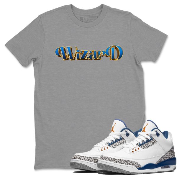 Antique Typo Unisex Crew Neck Sneaker Matching Tee Shirt To Match AJ3 Wizards Jezsport.com